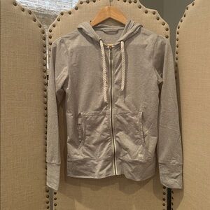 Gray Zip-Up Hoodie